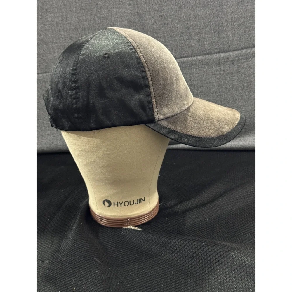 Vintage Nike Baseball Cap Unisex One Size Gray 100% Polyester Swoosh Logo Hat